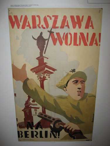 Poster of Warsaw uprising