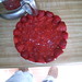 Strawberry Cream Cake - layer of strawberry fililng