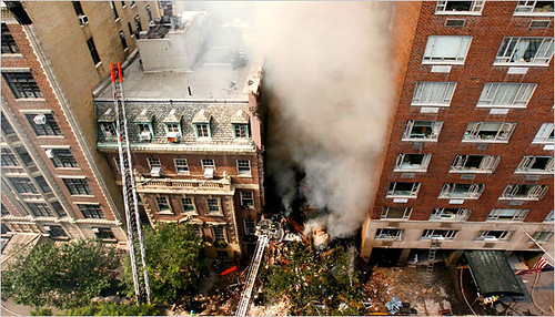 Building Collapse 2 At East 62nd St in Manhattan 07/10/06
