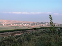 Lebanese-Israeli border in 2004