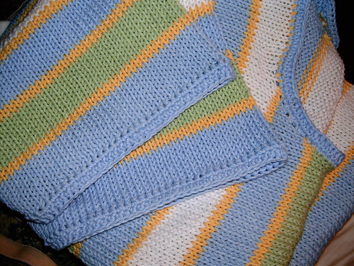 Handknit Sweater Close-Up