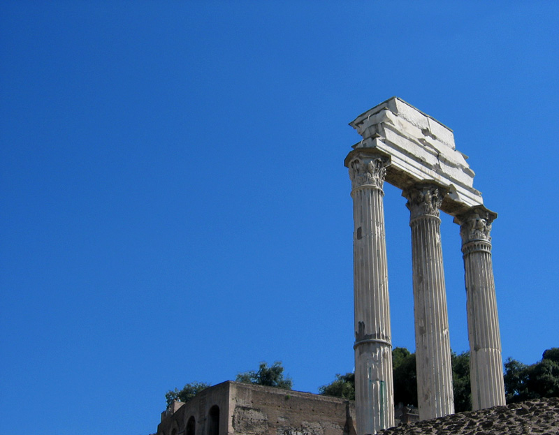 Temple of Castor and Pollux in the Roman Forum