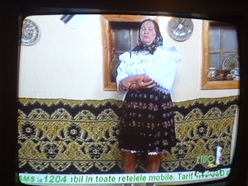La Doña cantando en TV