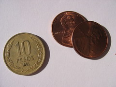 Chilean 10 peso coin