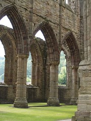 A view from inside Tintern