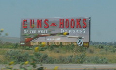 Guns billboard
