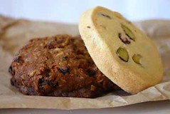 Muesli Cookie and Maple Pecan Shortbread from Whisk and PIn