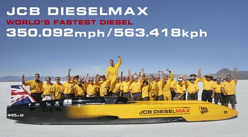 JCB DieselMAX record photo