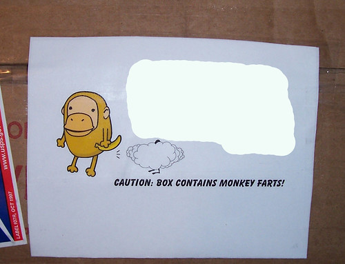 Monkey farts in the mail