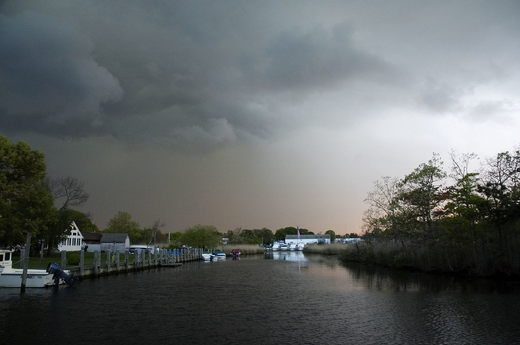 Canal before the storm