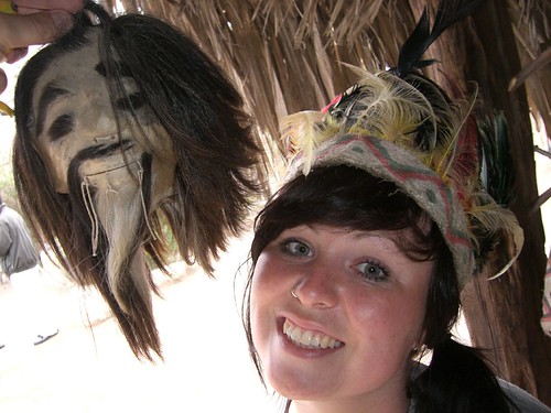 Me with the shrunken head
