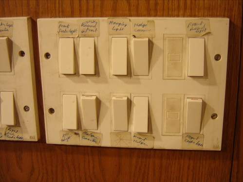 Labeled Light Switches