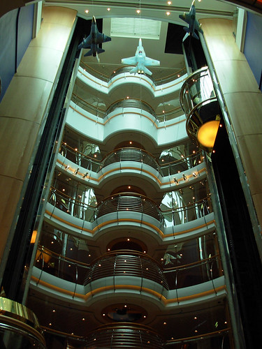 elevators and balconies