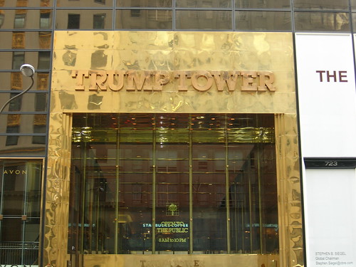 Trump Tower--I HAD to go here. I am a little Donald-Trump-crazy right now.