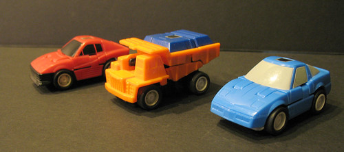 G1 Throttlebots Chase, Wideload, and Freeway