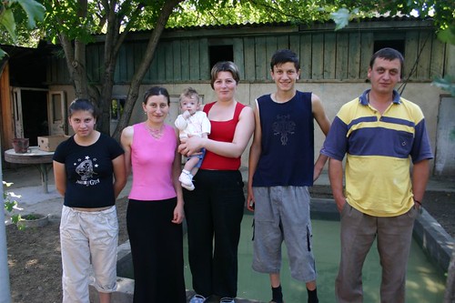 The wonderful family in Atskuri!