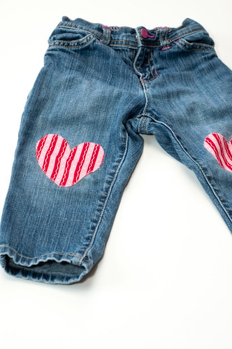 Jean Heart Patches Novice