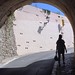 Ibiza - Rosanna, tunnel entrance to Dalt Vila (the old town), Ibiza town