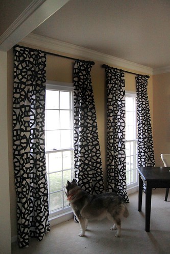 how to fake pinch pleat curtains