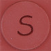 Rubber Stamp Letter S