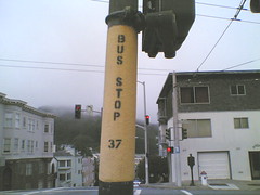 San Francisco Bus Stop Sign