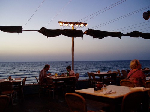 Dinner by the Mediterranean Sea