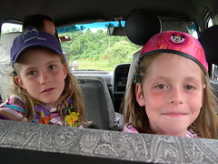 Freya and Stephie arrive in Suva