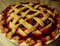 Blueberry Strawberry Pie