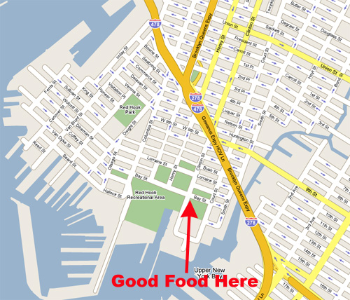 Hook Food Map