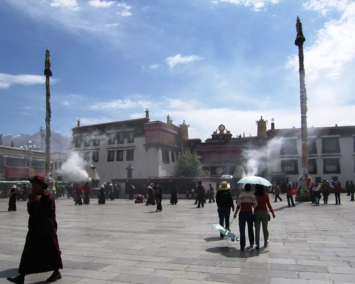 Barkhor Square - Lhasa Tibet - May 2006