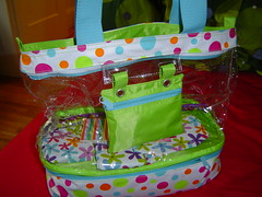 Tote bag with tons of little presents
