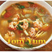 Ibiza - Tom Yum Soup, Restaurant OM Kampot Cambodia
