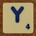 Scrabble Trickster Letter Y