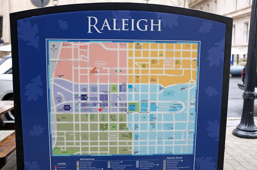 Raleigh Map
