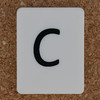 Tile Letter c