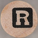 studio g Stamp Set Reverse Letter R