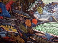 fish mural