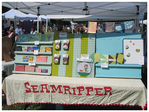 Renegade craft fair -seamripper display