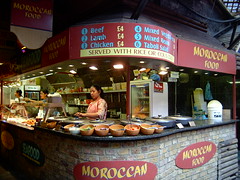 Moroccan Food Stall, Camden Market