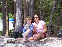Joe and Lyn on Kailua Beach