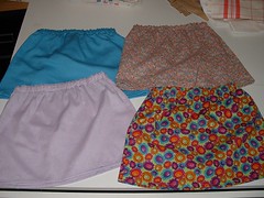 4 Little skirts for my Anna