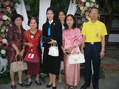 Group photo of Aunty Nut's Graduation