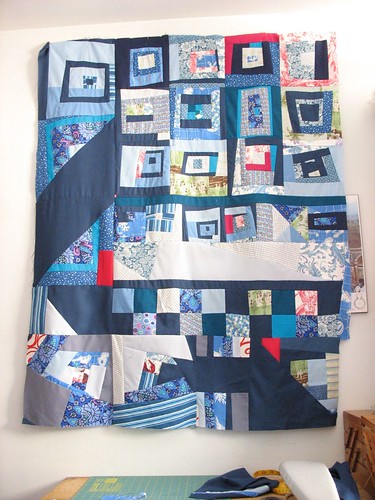 Blue quilt as of August 16 2006