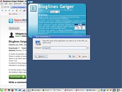 Bloglines Geiger Widget
