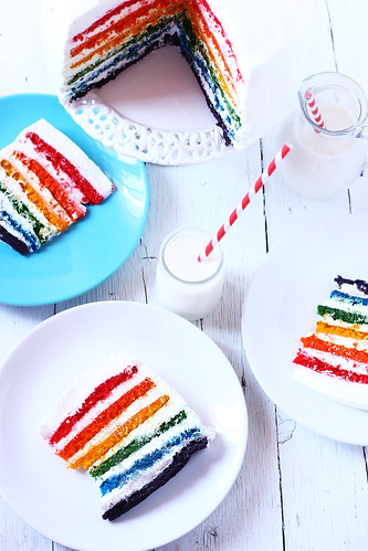Rainbow Cake 5