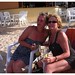 Ibiza - Sue and Lynn at Cala Llonga
