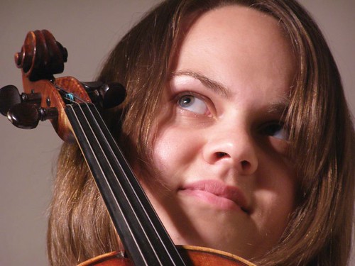 Sarah with Violin