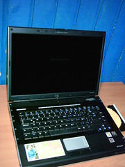 Pinky, mi nuevo laptop un HP Pavilion dv5120la