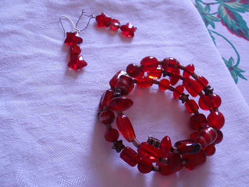 Red Jewelry from Mom