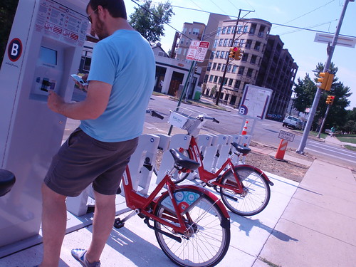 Checking Out Some Denver B-Cycles